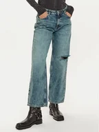 Spodnie damskie - ONLY Jeansy 15329945 Niebieski Wide Leg - miniaturka - grafika 1