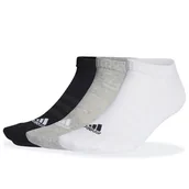 Skarpetki męskie - Skarpety unisex adidas Sportswear Cushioned Low-Cut Socks 3 Pairs IC1333 - multikolor - miniaturka - grafika 1