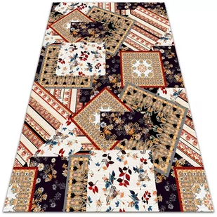 Modny dywan winylowy Chaotyczny patchwork 150x225 cm - Dywany - miniaturka - grafika 1