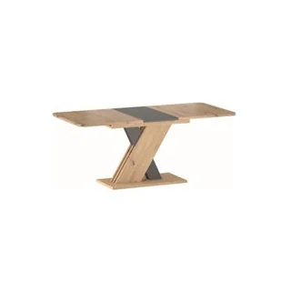 ★KUPON 10% NA STRONIE★ Stół rozkładany EXEL Signal 85x140-180, Dąb artisan + antracyt - Stoły - miniaturka - grafika 1