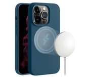Etui i futerały do telefonów - Vivanco Mag Hype do iPhone 14 Pro (niebieski) - miniaturka - grafika 1