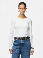 Koszulki i topy damskie - Pieces Koszulki (2 szt.) "Amelia" w kolorze czarnym i białym - miniaturka - grafika 1