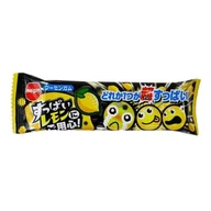 Gumy do żucia, lizaki, dropsy - Meiji Sour Challenge Lemon 12g - 3 gumy do żucia cytrynowe z jedną kwaśną z Japonii - miniaturka - grafika 1