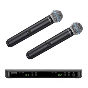 Shure BLX288E/B58 - System bezprzewodowy ♦ 30 DNI NA ZWROT ♦ GWARANCJA DOOR-TO-DOOR ♦ SZYBKA WYSYŁKA - Mikrofony estradowe - miniaturka - grafika 1