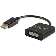 Kable komputerowe i do monitorów - Elmak SAVIO CL-91 Adapter DisplayPort do DVI 24-pin żeński - miniaturka - grafika 1