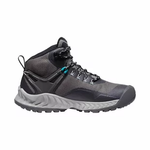 Buty trekkingowe damskie KEEN NXIS EVO MID WP - Buty trekkingowe damskie - miniaturka - grafika 3