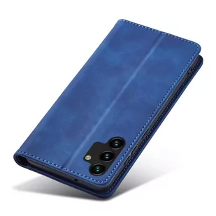 Magnet Fancy Case etui do Samsung Galaxy A13 5G pokrowiec portfel na karty kartę podstawka niebieski - Portfele - miniaturka - grafika 3