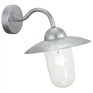 Eglo Milton Lampa ścienna - Ocynkowana, jasne szkło 88489 - Lampy ścienne - miniaturka - grafika 1