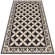Dywany zewnętrzne - Dywan ogrodowy piękny wzór Hiszpańskie kafle 140x210 cm - miniaturka - grafika 1