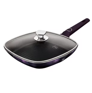 PATELNIA TYTANOWA GRILLOWA BERLINGER HAUS 28cm BH-7105 - Patelnie - miniaturka - grafika 1