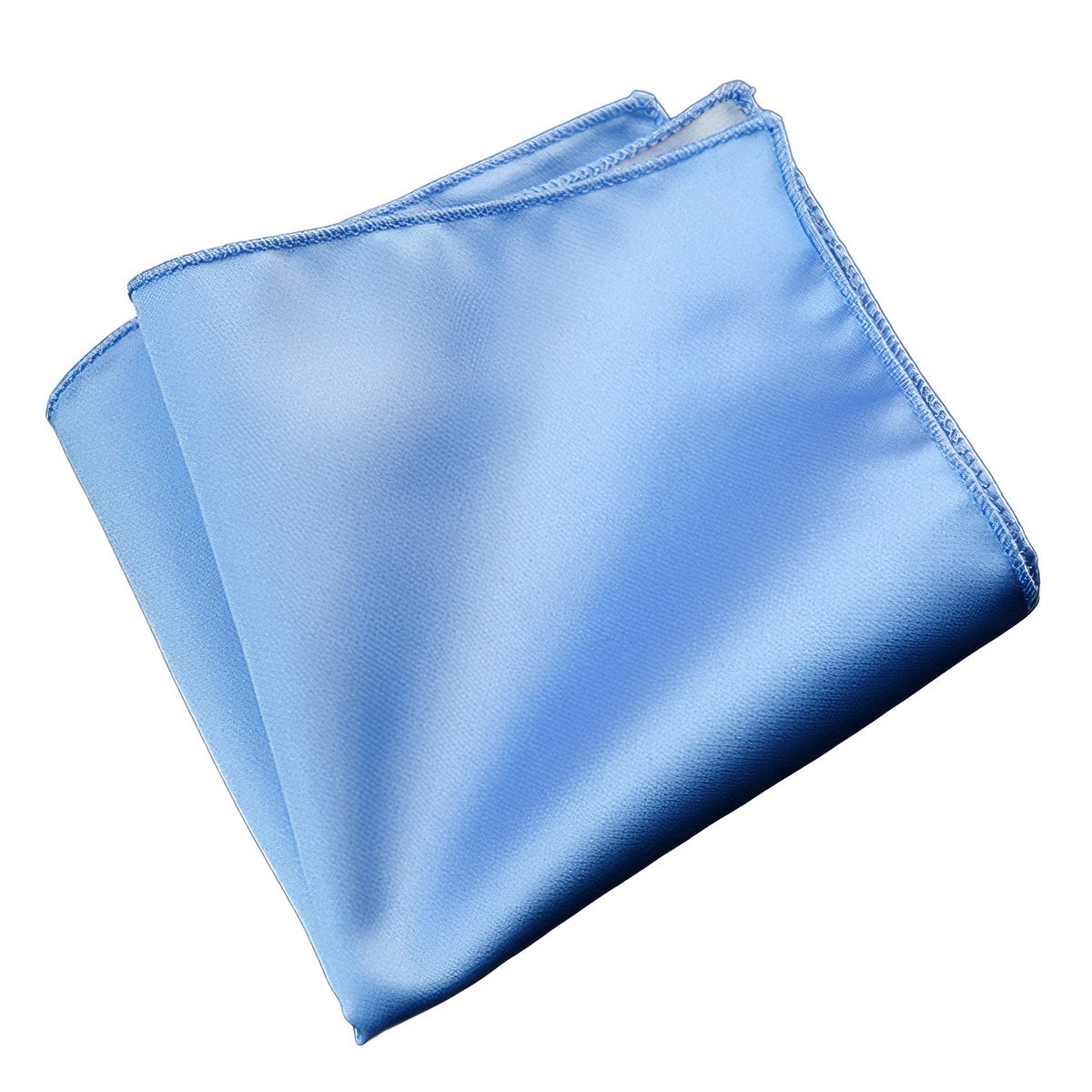 Poszetka męska gładka - jasnoniebieska