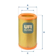 Filtry powietrza - Filtr powietrza UFI Filtry 27.236.00 - miniaturka - grafika 1