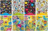 Szkolne artykuły papiernicze - Fresh Notatnik ozdobny A5 80 stron linia wytłaczany mix wzorów - miniaturka - grafika 1