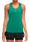 Koszulki i topy damskie - Nike Top Court Dri-Fit One Heritage Tank SlimFit DQ6800370 XS - miniaturka - grafika 1