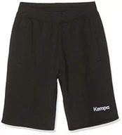 Spodenki damskie - Kempa Core 2.0 Sweat szorty dziecięce, uniseks czarny czarny 164 - miniaturka - grafika 1