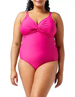 Stroje kąpielowe - Speedo Damski kostium kąpielowy w kształcie Brigitte 1 szt. jednoczęściowy różowy 32-34 811379B495 - grafika 1