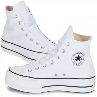 Converse buty trampki damskie białe wysokie platforma 560846C 37,5 - Trampki damskie - miniaturka - grafika 1