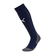 Piłka nożna - Getry piłkarskie Puma Football LIGA Socks M 703441 (kolor Granatowy, rozmiar 35 - 38) - miniaturka - grafika 1