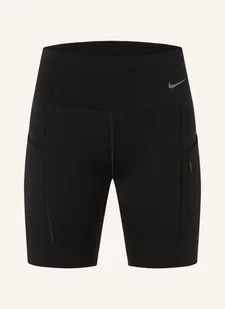 Nike Szorty Do Biegania Dri-Fit Go schwarz - Spodenki damskie - miniaturka - grafika 1