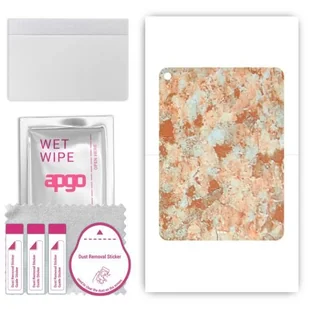 folia naklejka skórka strukturalna na TYŁ do Apple iPad Air 13 6 gen. 2024 - Kamień Piaskowiec - apgo SKINS - Akcesoria do tabletów i e-booków - miniaturka - grafika 1