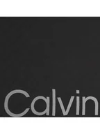 Apaszki i szaliki damskie - Calvin Klein Chusta Aop Logo Jaquard Scarf 130X130 K60K611125 Czarny - miniaturka - grafika 1