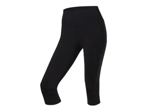 CRIVIT Legginsy funkcyjne damskie capri (Czarny, S(36/38)) - Spodnie sportowe damskie - miniaturka - grafika 1