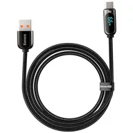 Kable USB - Baseus Kabel USB do USB-C Display 66W 1m czarny CASX020001 - miniaturka - grafika 1