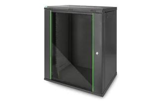 Digitus Szafa sieciowa wisząca DYNAmic 19" 16U rack 600x450, drzwi szyba, czarny, niedzielona, złożona, 60kg - Tuning komputera - akcesoria - miniaturka - grafika 1
