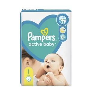 Pieluszki New Baby 1 Newborn 43 szt. Pampers - Pieluchy - miniaturka - grafika 1