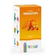 Masy plastyczne - HEY CLAY Masa plastyczna HEY CLAY Triceratops HCLMD003PCS - miniaturka - grafika 1