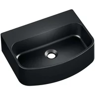 Umywalki - Axis Umywalka MOLAT 45 nablatowa granitowa grafitowy - miniaturka - grafika 1