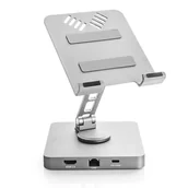 Kable USB - Uchwyt na tablet multiport USB-C 11w1 SPE-PB04 - miniaturka - grafika 1