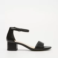 Sandały damskie - TAMARIS FARBE BLACK MATT SANDALS - Tamaris - miniaturka - grafika 1