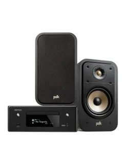 Denon RCD-N10 + Polk Audio ES20 Biały - Zestawy stereo - miniaturka - grafika 1