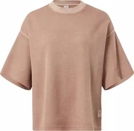 Bluzki damskie - Bluzka damska krótki rękaw Reebok Classics różowy r.XS - miniaturka - grafika 1
