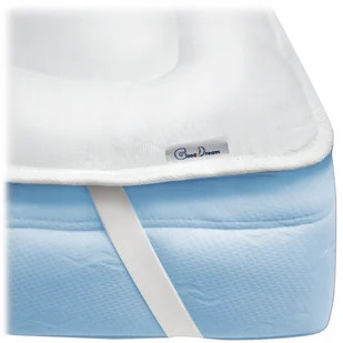 Ochraniacz na materac 90x200 PRESTIGE TOP grubo pikowany topper z chwytami - Pokrowce na materace Ochraniacz na materac 90x200 PRESTIGE TOP grubo pikowany topper z chwytami - Pokrowce na materace - miniaturka - grafika 1