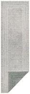 Dywany zewnętrzne - Zielono-biały chodnik odpowiedni na zewnątrz Ragami Berlin, 80x250 cm - miniaturka - grafika 1