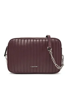 Calvin Klein Torebka K60K613078 Bordowy - Torebki damskie - miniaturka - grafika 1