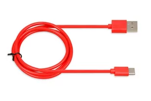 iBox Kabel USB IKUMTCR TYP-C 1m 3A Czerwony IKUMTCR - Kable USB - miniaturka - grafika 1