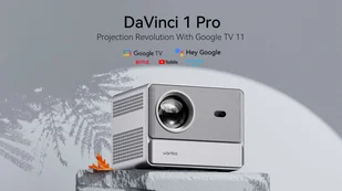 Projektor WANBO DaVinci 1 Pro Srebrny - Projektory - miniaturka - grafika 1