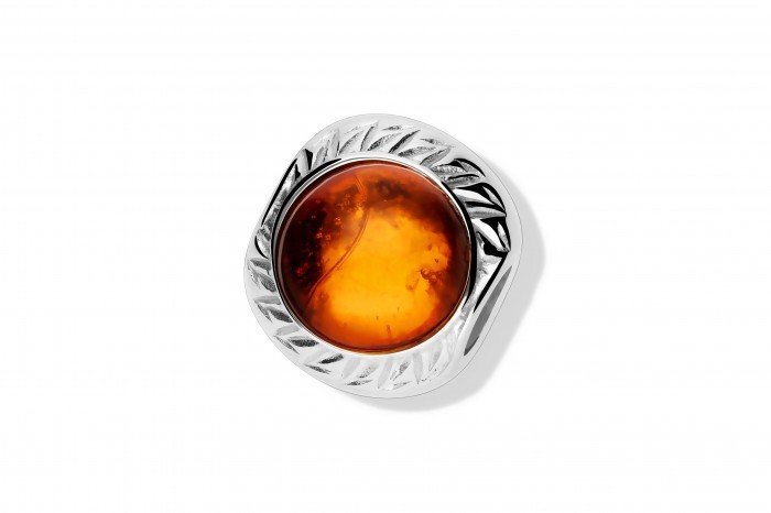 ankabizuteria.pl Charms srebrny z koniakowym bursztynem do modułowych