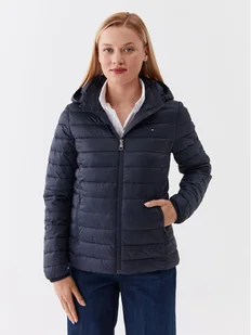 Tommy Hilfiger Kurtka przejściowa WW0WW38927 Granatowy Regular Fit - Kurtki damskie - miniaturka - grafika 1