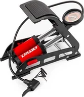 Pompki rowerowe - AMiO Pompka nożna dwutłokowa hq 2x?45mm pu07 - miniaturka - grafika 1