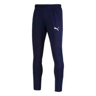 Puma męskie granatowe spodnie dresowe Tapered, Rozmiar XXL - Spodnie męskie - miniaturka - grafika 1