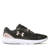 Buty sportowe damskie - Buty do biegania Under Armour UA W Surge 3 3024894-005 Czarny - miniaturka - grafika 1