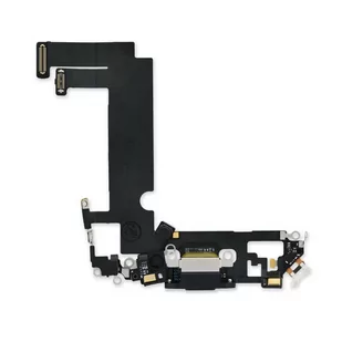 Gniazdo złącze ładowania + mikrofon do iPhone 12 mini (OEM) (Black) - Części serwisowe do telefonów - miniaturka - grafika 1