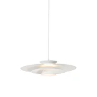 Lampy sufitowe - QAZQA Designerska lampa wisząca biała z 3-stopniowym ściemnianiem LED - Pauline - miniaturka - grafika 1