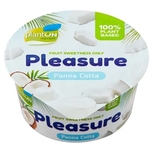 Planton - Wegański deser o smaku panna cotta - Zdrowa żywność - miniaturka - grafika 1