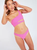 Stroje kąpielowe - Banana Moon Góra od bikini Asymo Spring X2343 Różowy - miniaturka - grafika 1