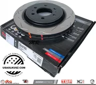 Tarcze hamulcowe - Przednia NACINANA tarcza hamulcowa DBA seria 4000 T3 Ford Expedition 2007-2021 - miniaturka - grafika 1